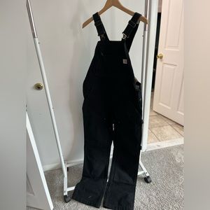 Carhartt overalls black, NWT, 8/10 tall